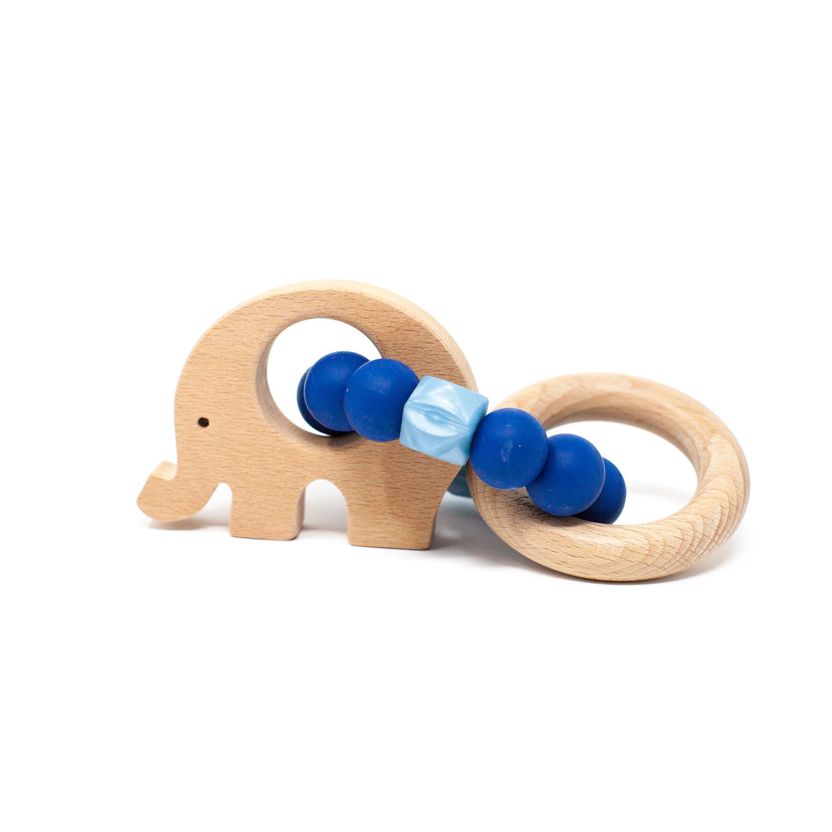 Wooden elephant teether outlet