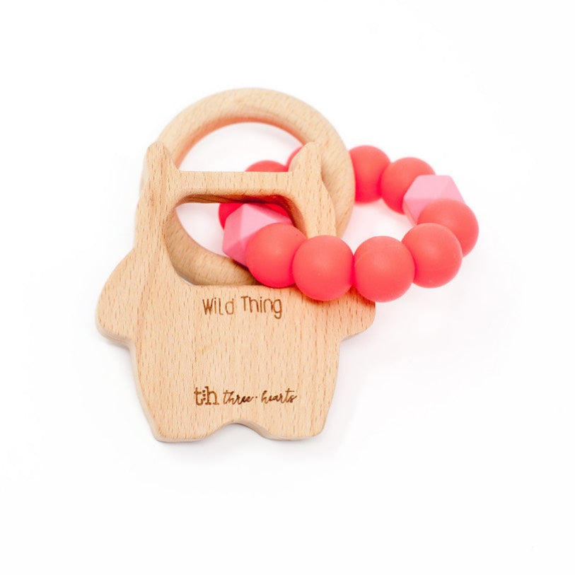 Wild Thing Rattle - BPA Free Silicone