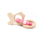 Load image into Gallery viewer, Texas Rattle - Beech Wood &amp; Food Grade Silicone
